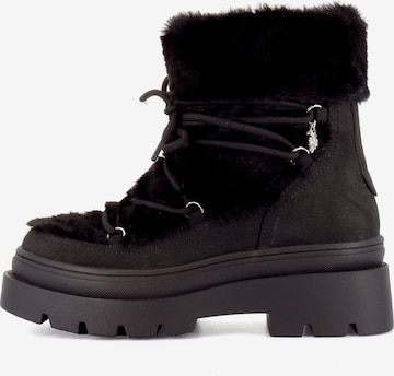 Bottines à lacets 'Shona' US POLO ASSN. en noir : devant