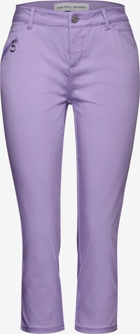 STREET ONE Jeans in Purple: front