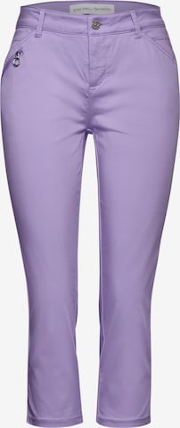 STREET ONE Slim fit Jeans in Purple: front