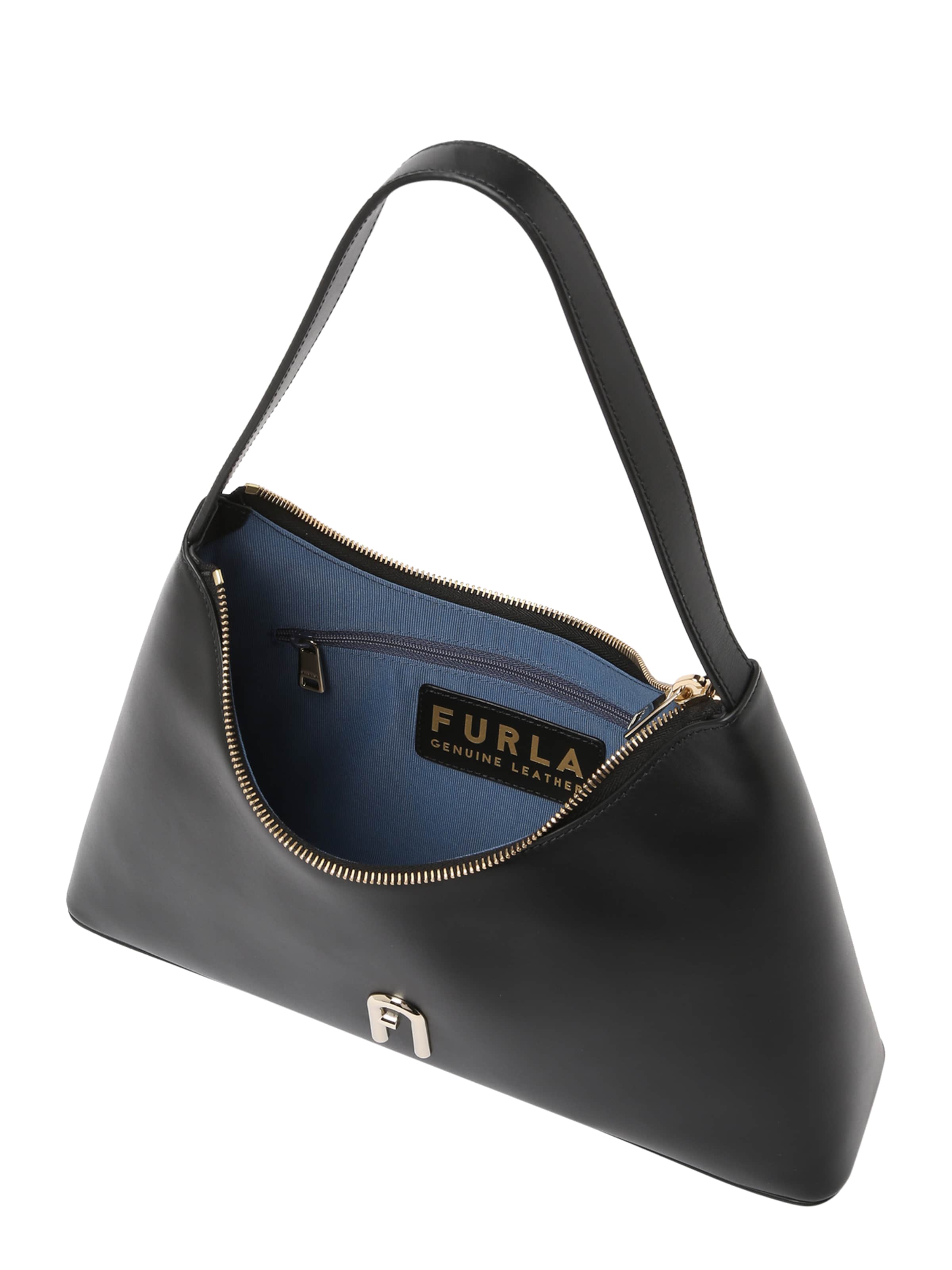 FURLA Τσάντα ώμου 'Diamante S' σε μαύρο