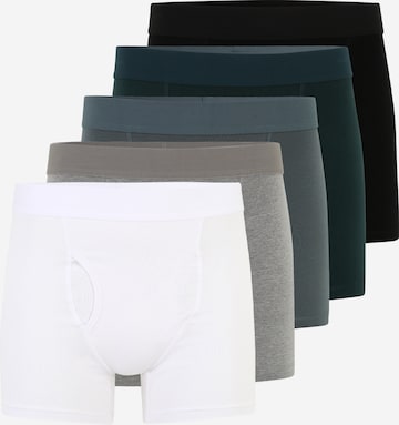 WEEKDAY Boxershorts 'Johnny' in Grijs: voorkant