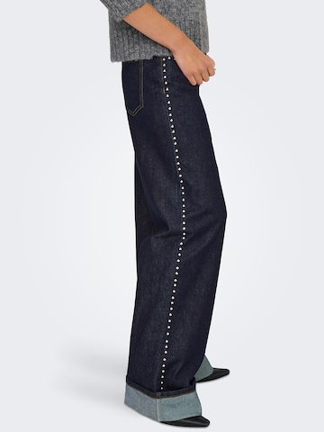 Wide leg Jeans 'ONLHOPE' di ONLY in blu