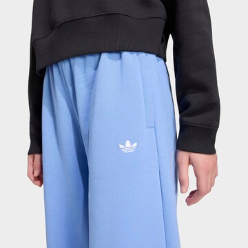ADIDAS ORIGINALS Wide leg Pants in Blue