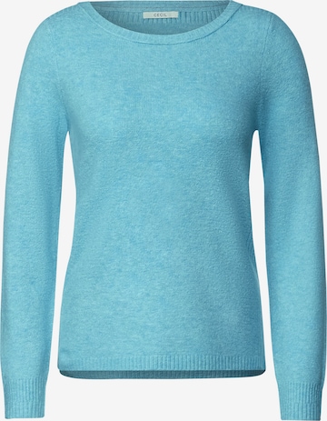 CECIL Sweater in Blue: front