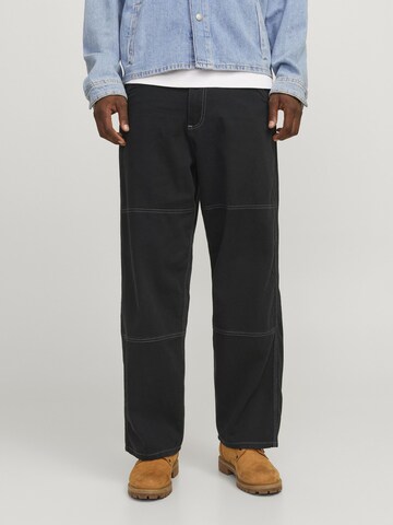 Loosefit Jeans 'JPSTOwen' di JACK & JONES in nero: frontale