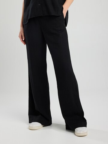 Wide Leg Pantalon America Today en noir : devant