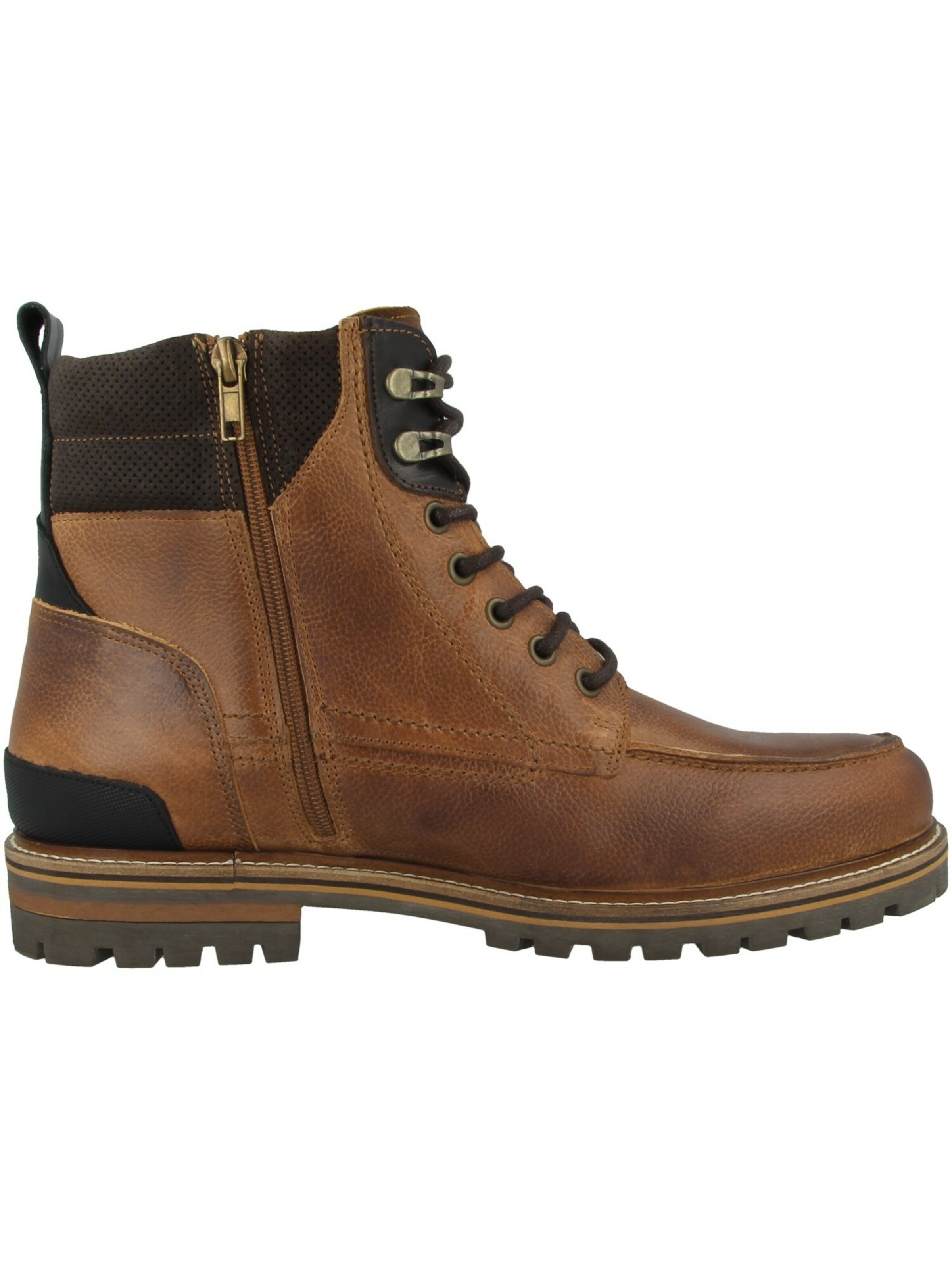 Männer Boots & Stiefel PANTOFOLA D'ORO Schnürboots 'Massi Uomo High' in Braun - GB69993 Männer Boots & Stiefel PANTOFOLA D'ORO Schnürboots 'Massi Uomo High' in Braun - GB69993