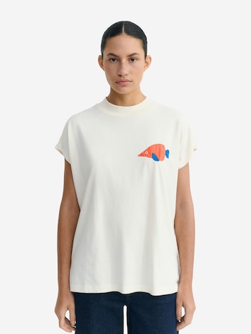 T-shirt 'Volta' Thinking MU en blanc : devant