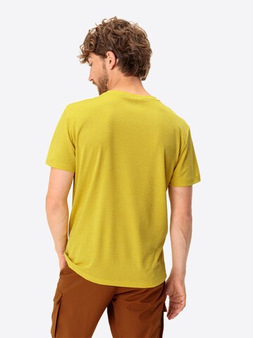 VAUDE Functioneel shirt 'Essential' in Geel