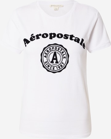 AÉROPOSTALE Shirt in Weiß: predná strana