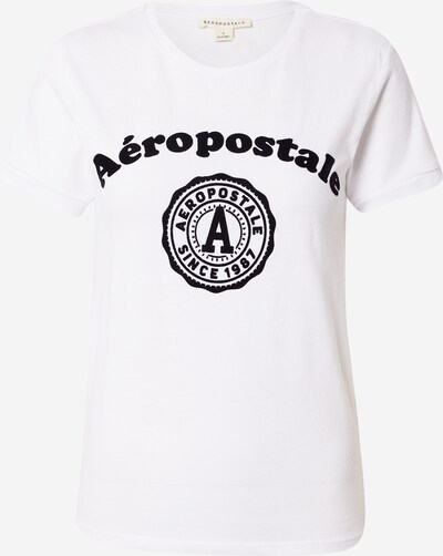 AÉROPOSTALE Shirt in schwarz / weiß, Produktansicht