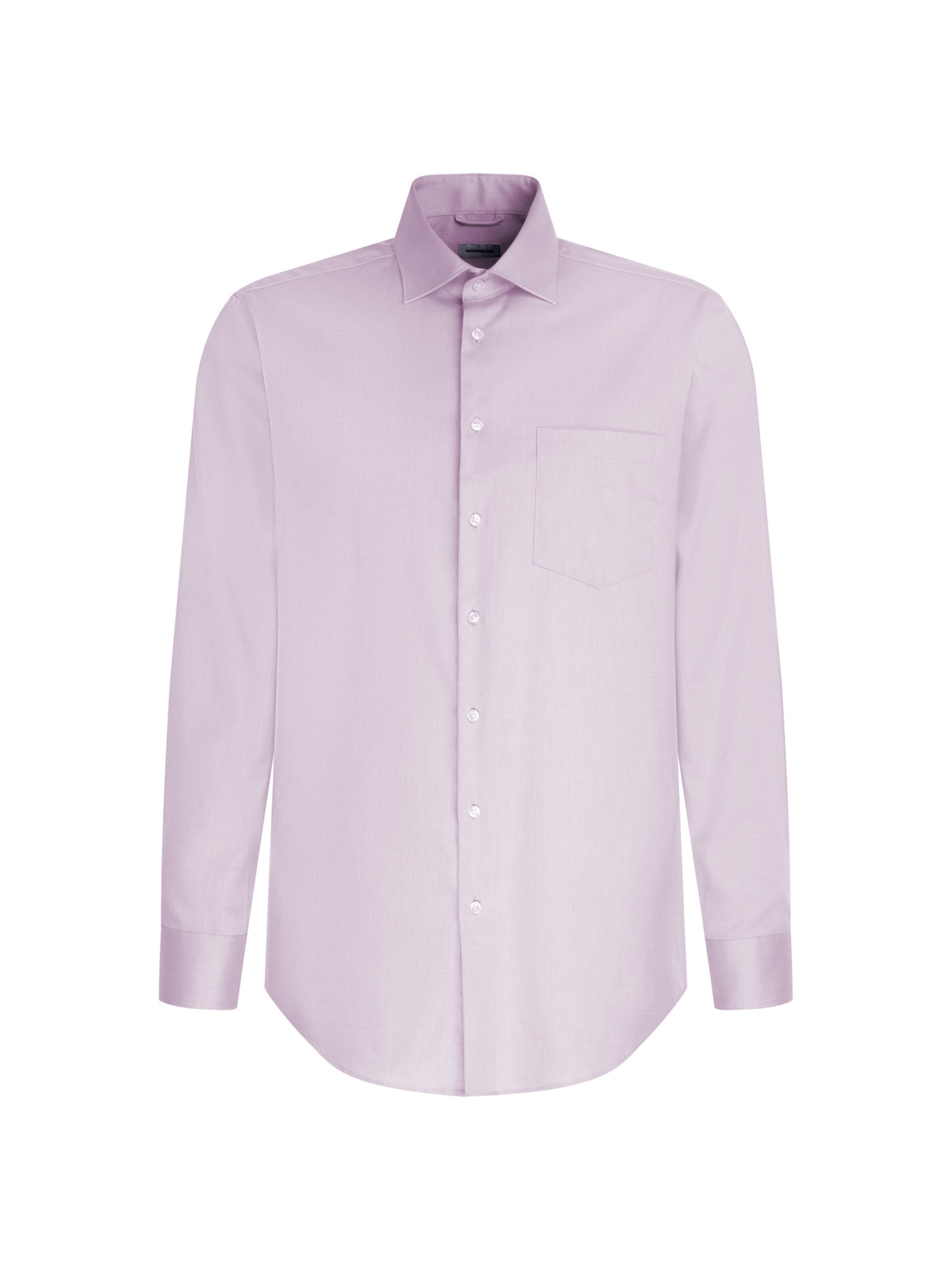 SEIDENSTICKER Hemd ' Schwarze Rose ' in Lila: Vorderseite