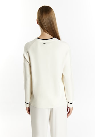 DreiMaster Klassik Sweater 'Baradello' in White