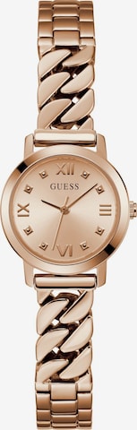 Orologio analogico 'CHIME' di GUESS in oro: frontale