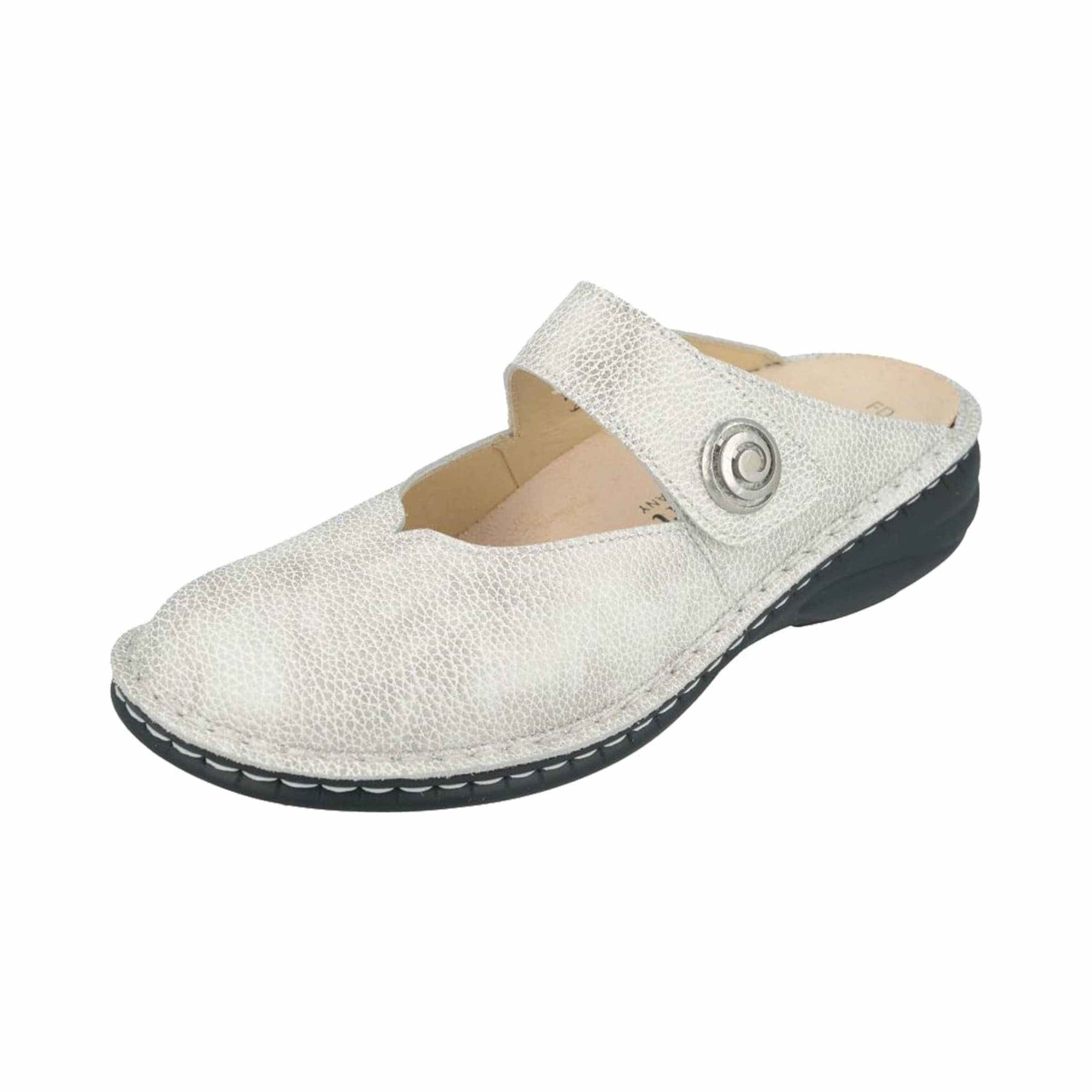 Finn Comfort Mule in Grey: front