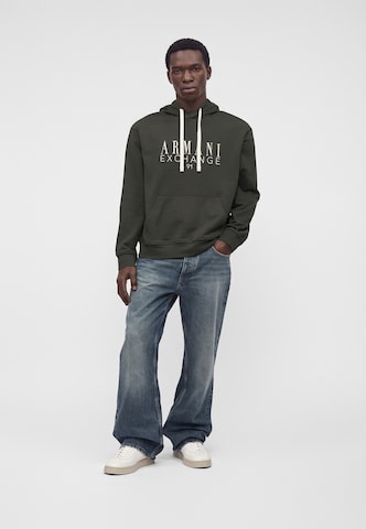 ARMANI EXCHANGE Sweatshirt in Green