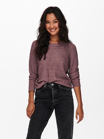 ONLY Sweater 'Geena' in Purple