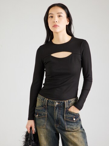 GUESS - Camiseta 'Toni' en negro: frente