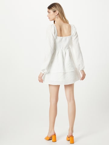Gina Tricot Kleid 'Gilly' in Weiß