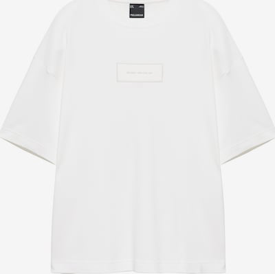 Pull&Bear Majica v velikosti XS | greige / črna / bela barva, Prikaz izdelka