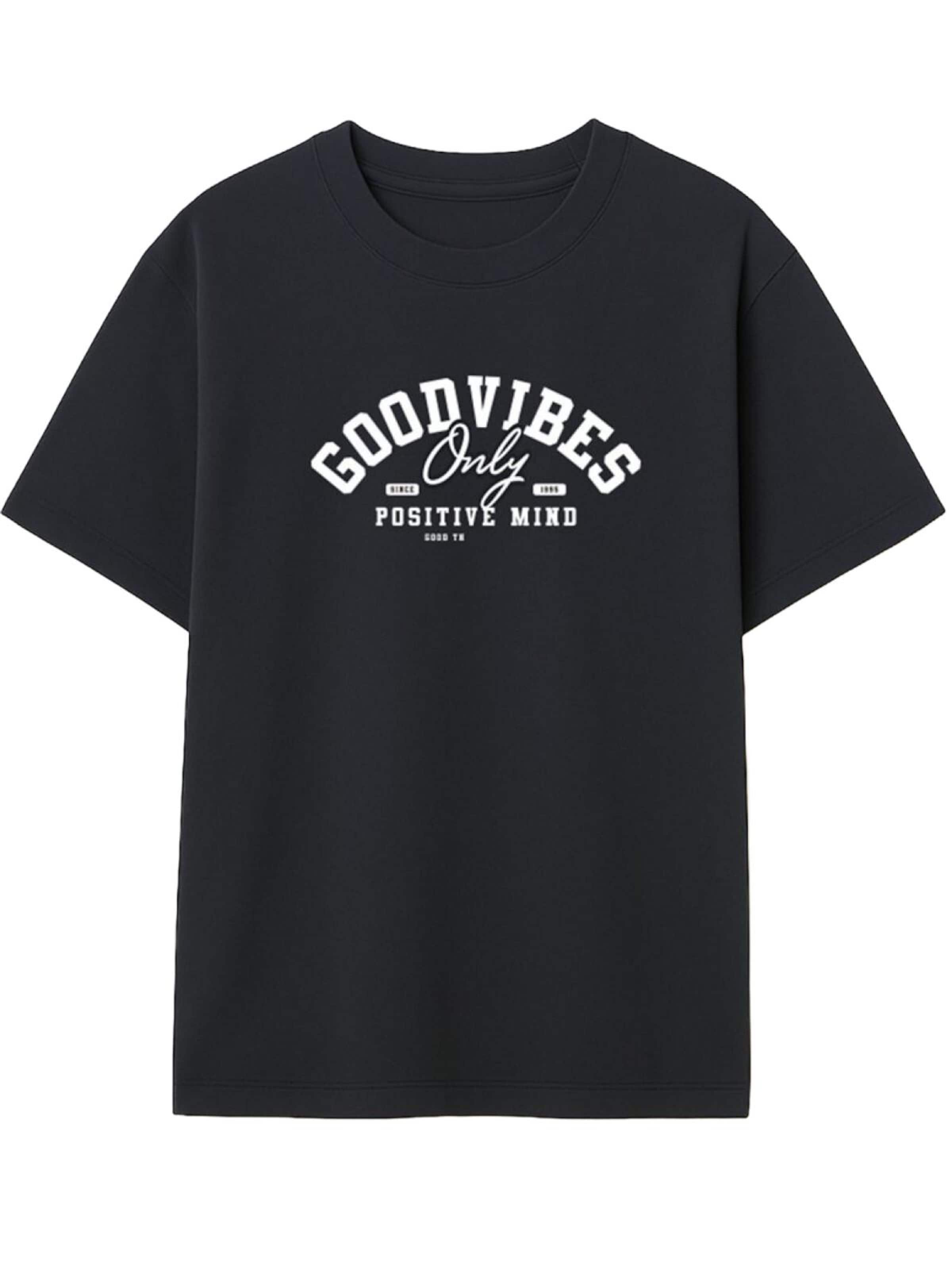 T-Shirt 'LTB Jeans Print T-Shirt' LTB Jeans en bleu : devant
