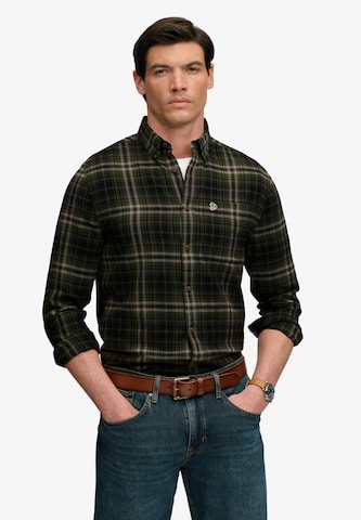 Regular fit Camicia di Superdry & Co in verde: frontale