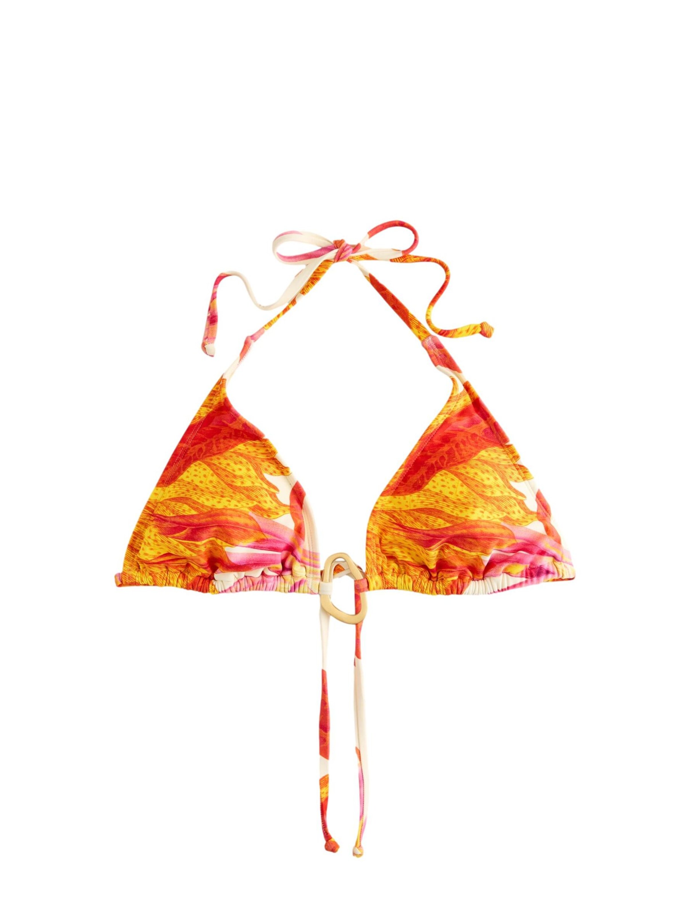 Triangle Hauts de bikini Next en orange : devant