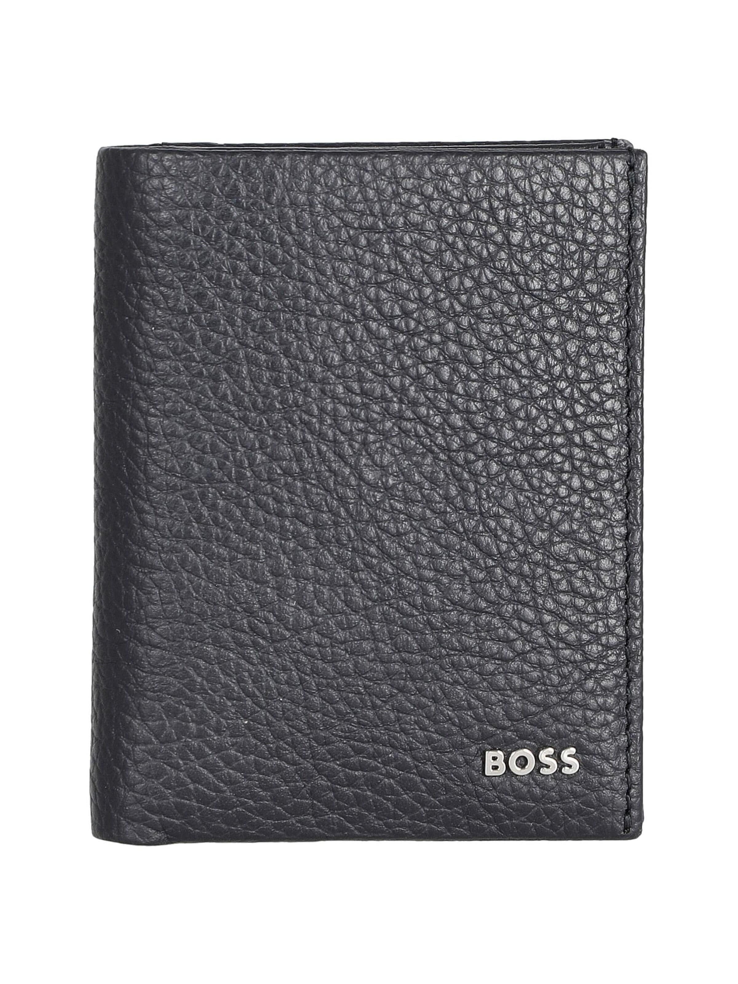 HUGO BOSS Portemonnaie 'New Crosstown K'‌‌‌‌‌‌‌‌ in Schwarz: Vorderseite