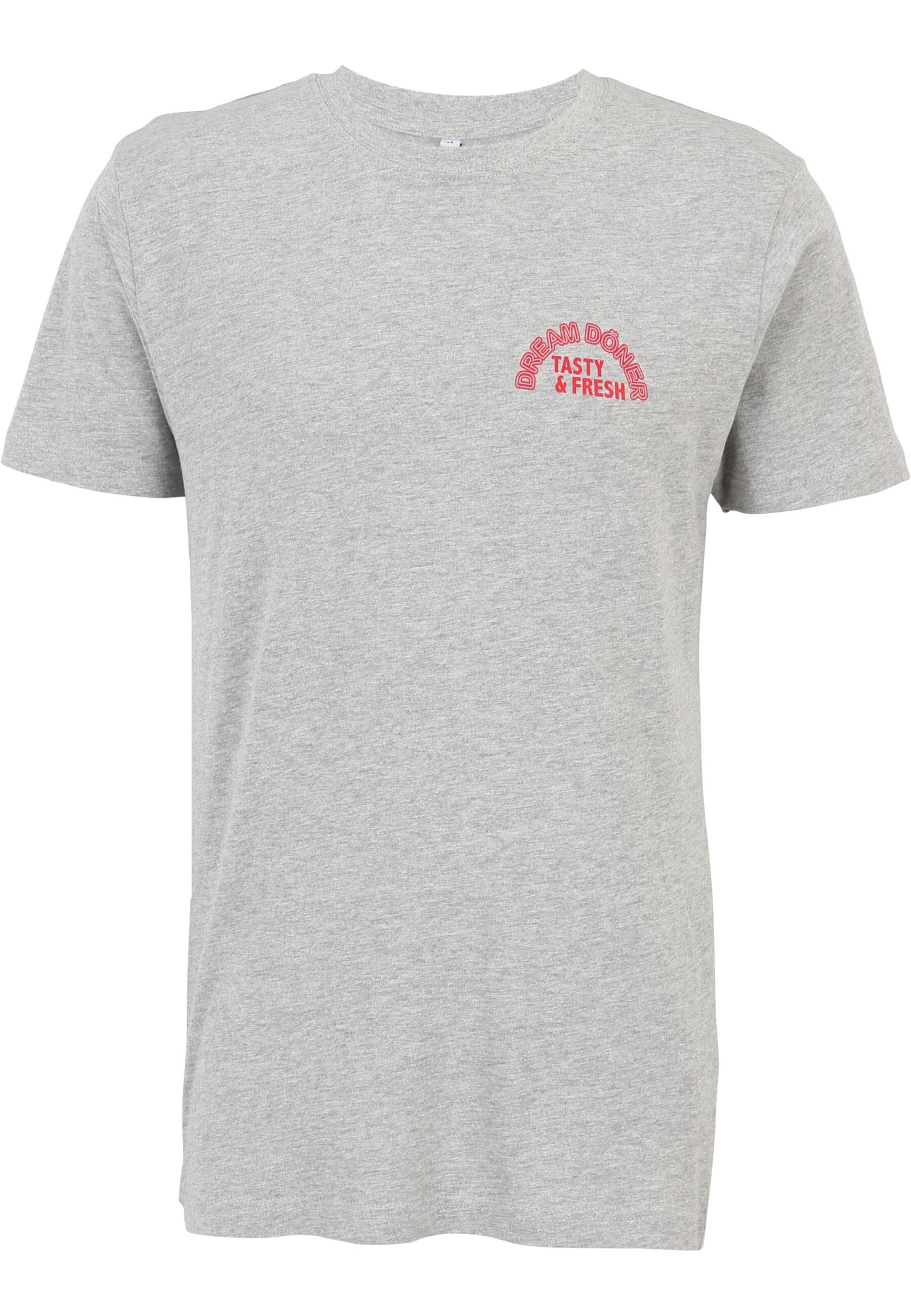 Maglietta 'Dream Kebab' di Mister Tee in grigio: frontale