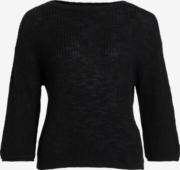 VILA Sweater 'ASITA' in Black: front