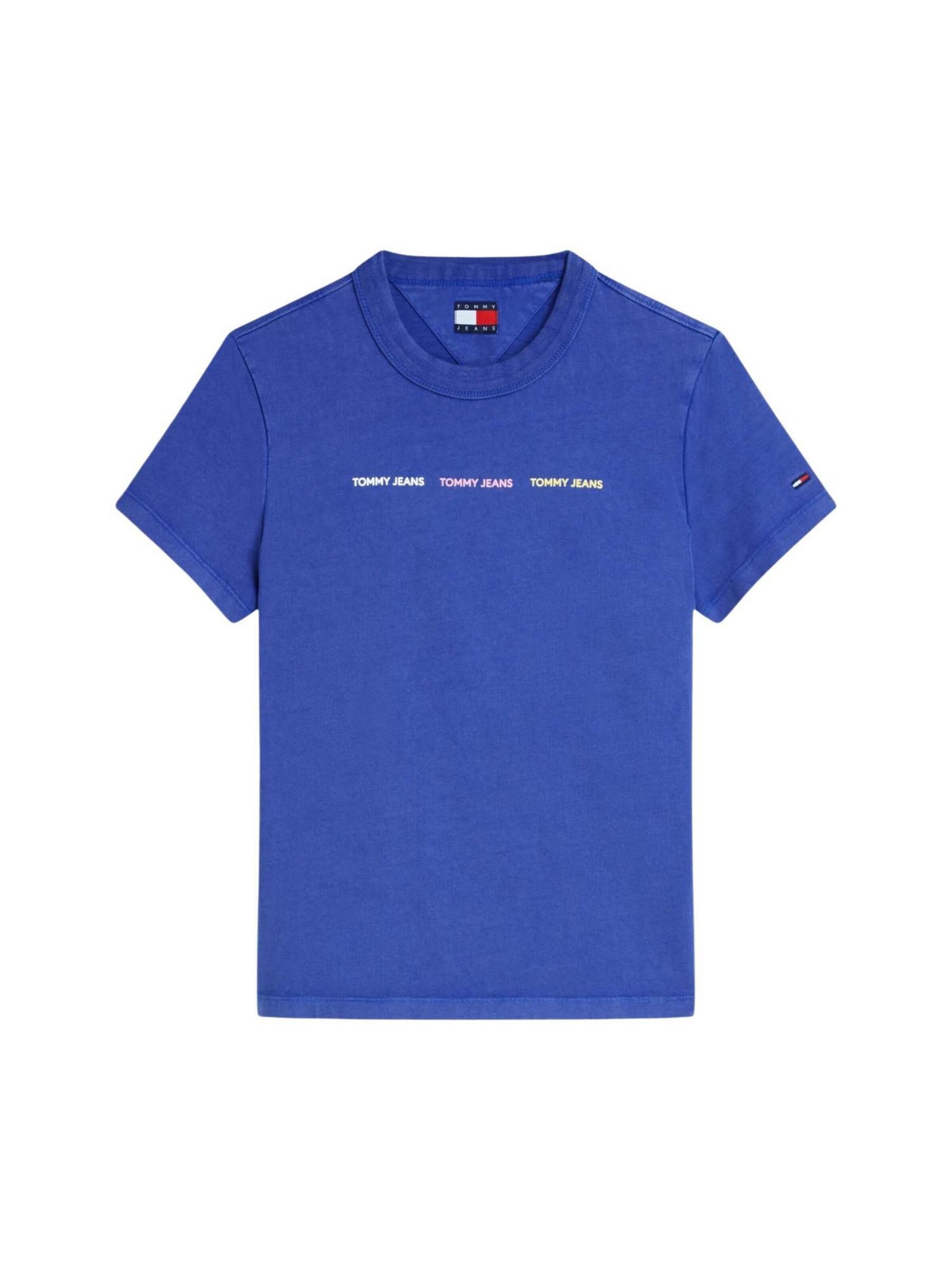 Maglietta 'DW0DW22905' di Tommy Jeans in blu: frontale