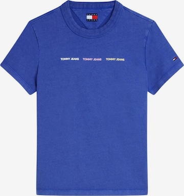 Maglietta 'DW0DW22905' di Tommy Jeans in blu: frontale