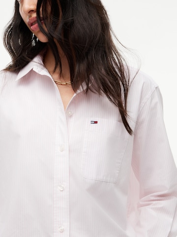 Tommy Jeans Блузка 'Essential' в Ярко-розовый