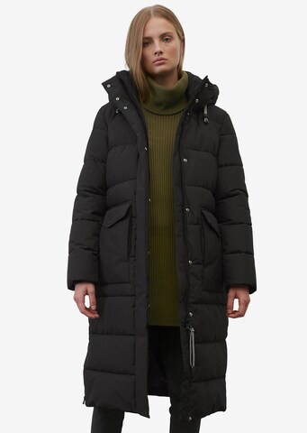 Marc O'Polo DENIM Winter Coat in Black: front