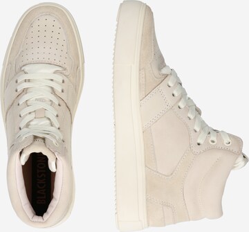 BLACKSTONE High-Top Sneakers in Beige