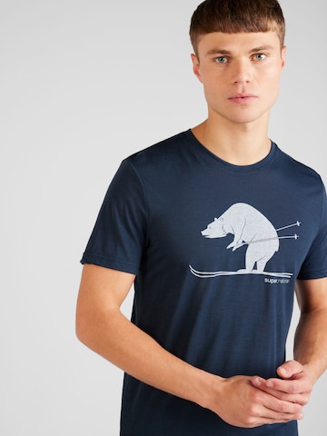 T-Shirt fonctionnel super.natural en bleu