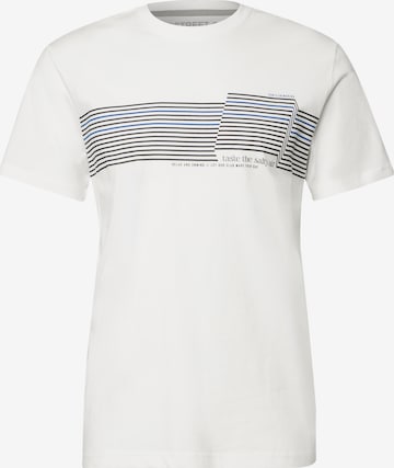 Street One MEN T-Shirt in Weiß: Vorderseite