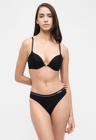 ICANIWILL - Calzoncillo deportivo 'Everyday' en negro: frente