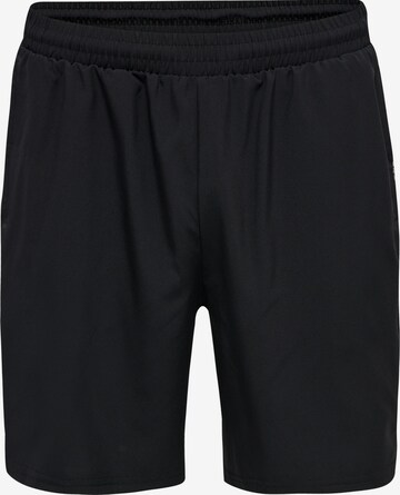 Regular Pantalon de sport Hummel en noir : devant