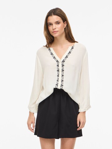 VILA Shirt 'VISieana' in Beige: voorkant