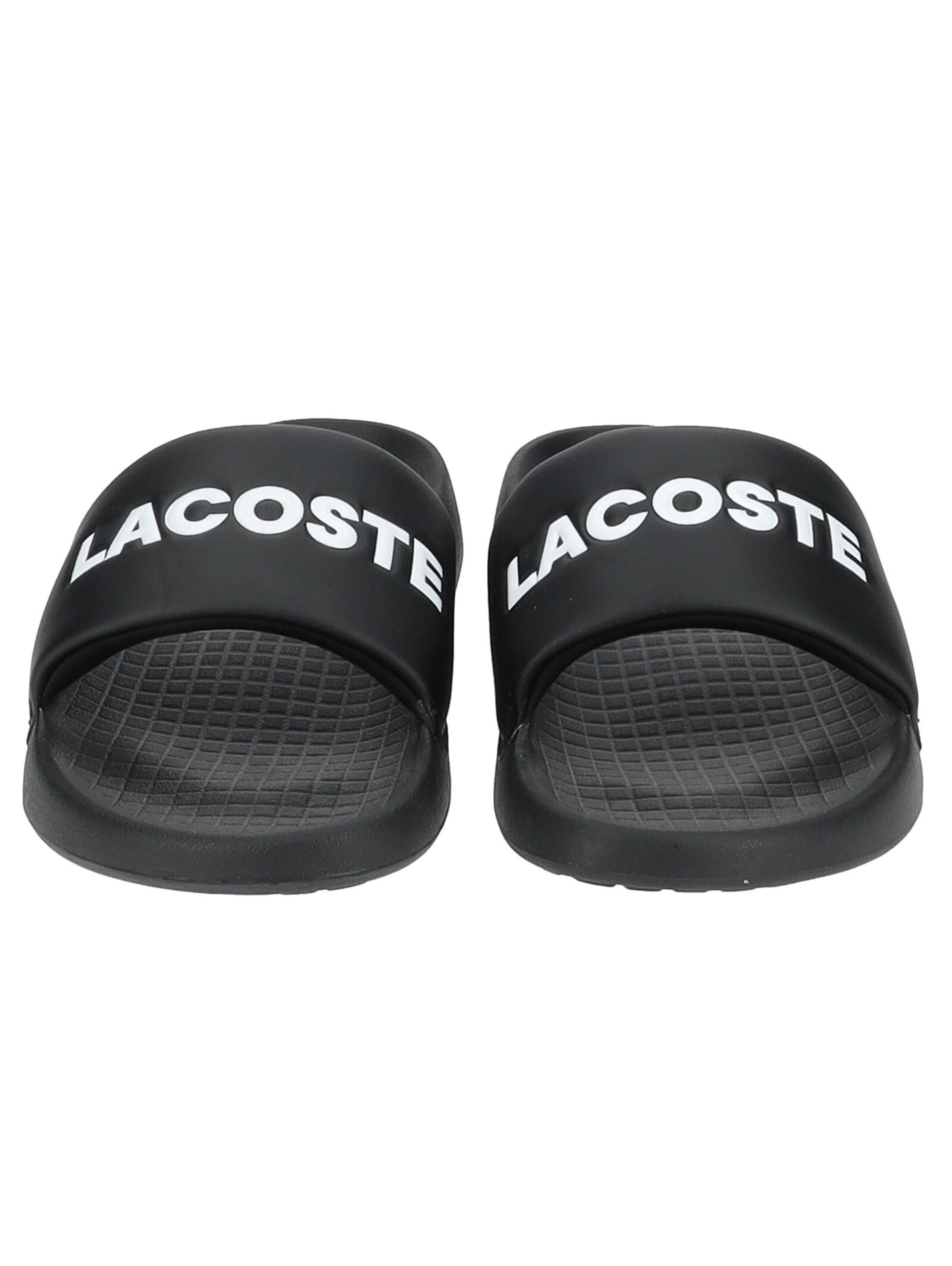 LACOSTE Beach Pool Shoes in Black ABOUT YOU