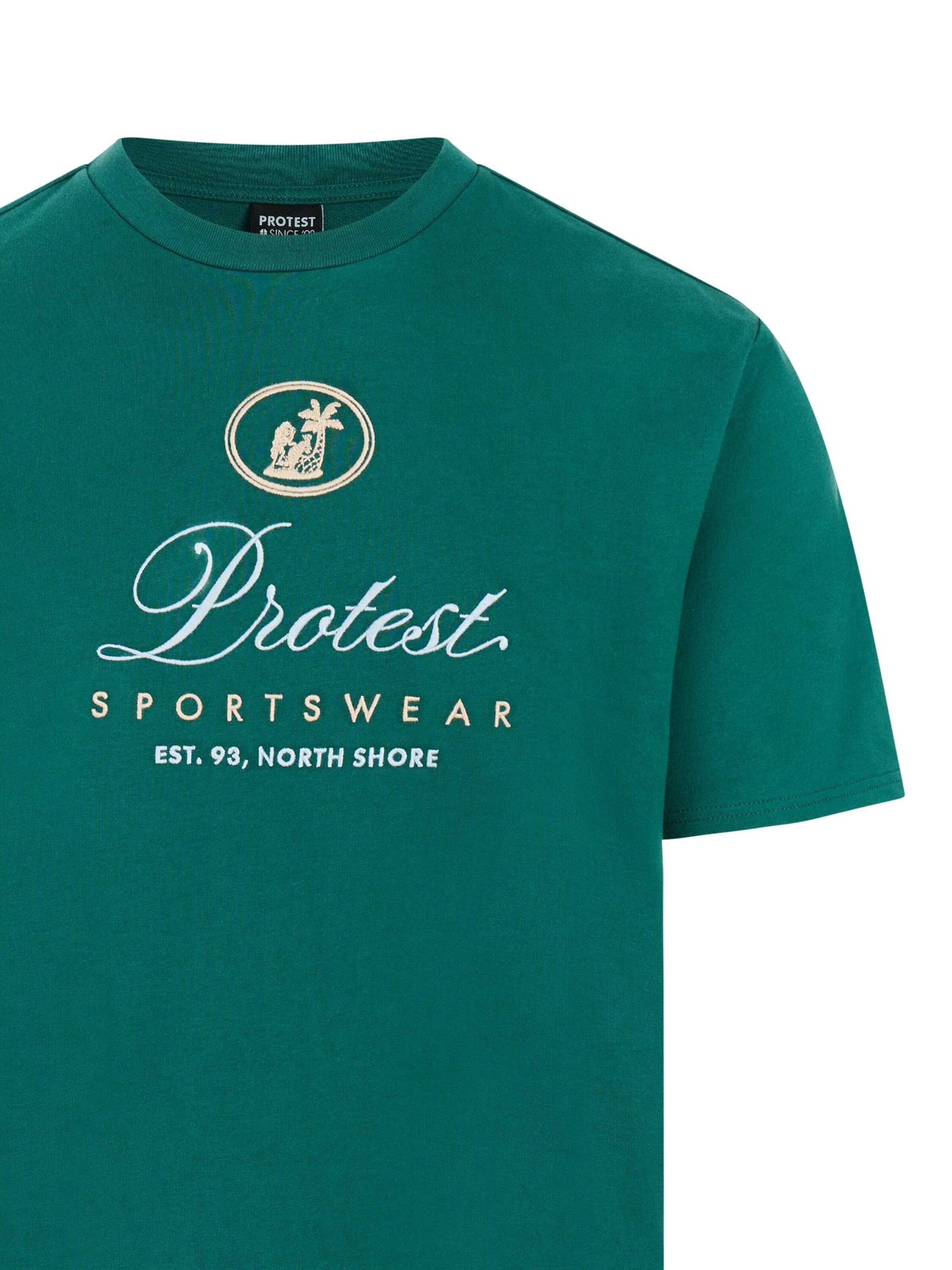 PROTEST Shirt 'PRTBiki' in Groen