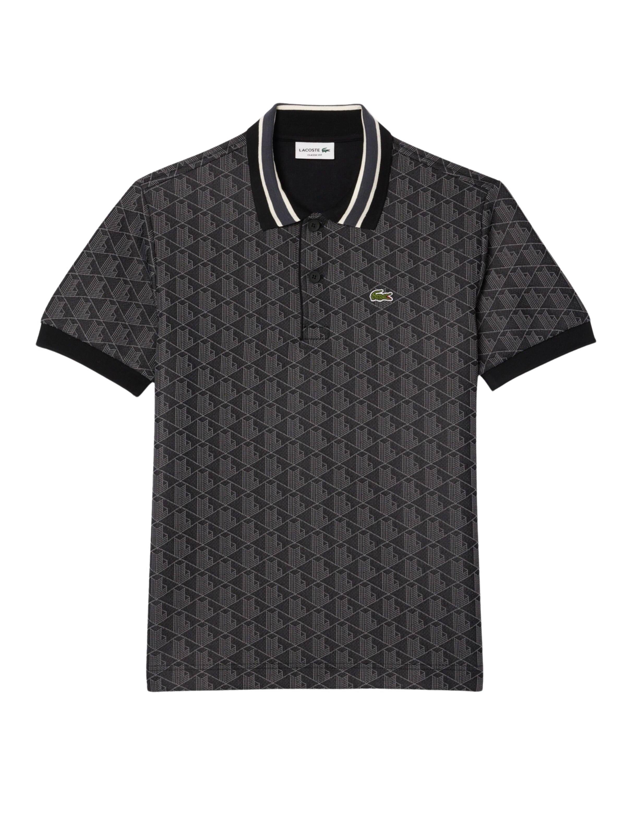 LACOSTE Poloshirt in Schwarz: Vorderseite