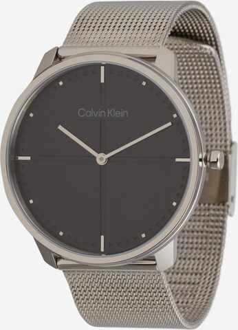 Calvin Klein Analoog horloge in Zilver: voorkant