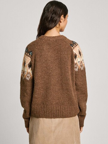 Pepe Jeans Pullover 'Holly' in Braun