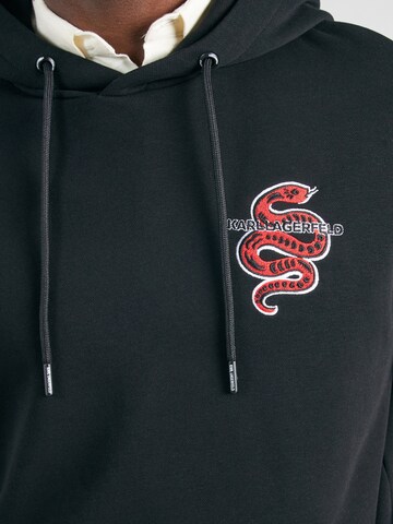 Sweat-shirt Karl Lagerfeld en noir