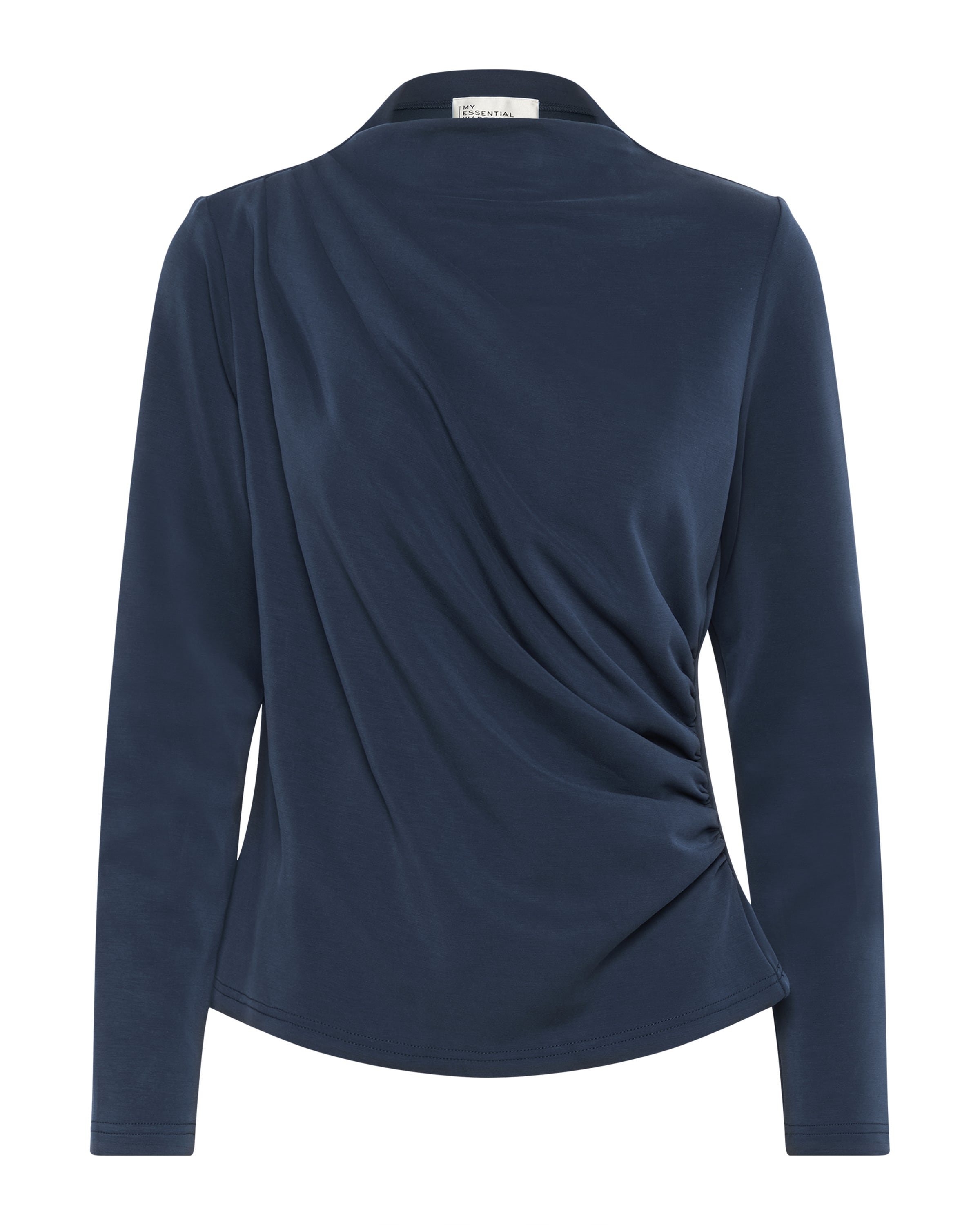 Chemisier 'Helle' My Essential Wardrobe en bleu : devant