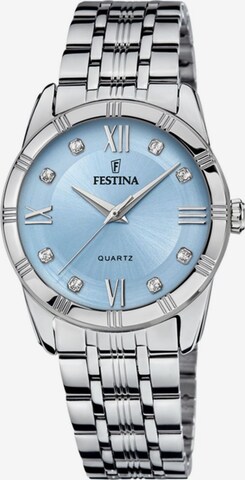 FESTINA Analoog horloge 'Mademoiselle' in Blauw: voorkant