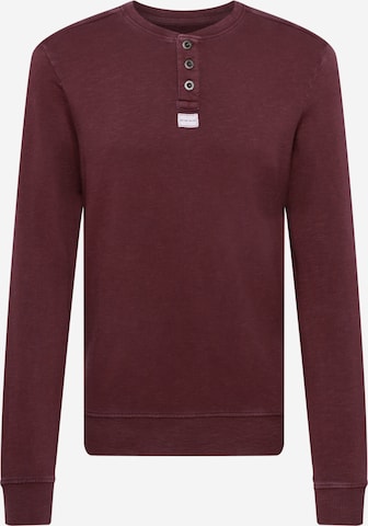 TOM TAILOR Sweatshirt in Rot: front