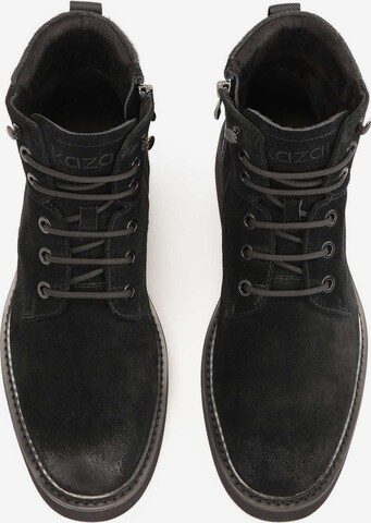 Kazar - Botas con cordones en negro